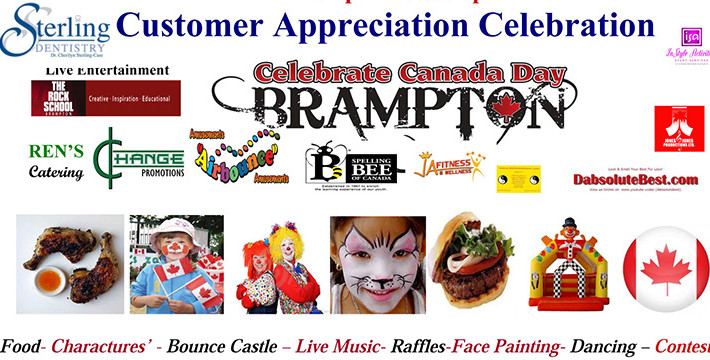 Celebrate Canada Day FREE BBQ – CP join Sterling Dentistry Customer Appreciation